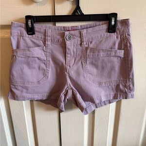 UNIONBAY Lavender Denim Jean Shorts